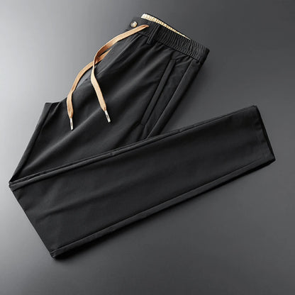 mens black trousers