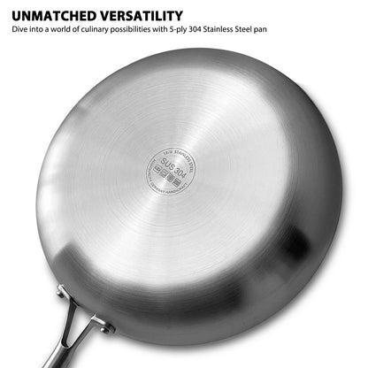 Stainless Steel Non-Stick Frying Pan