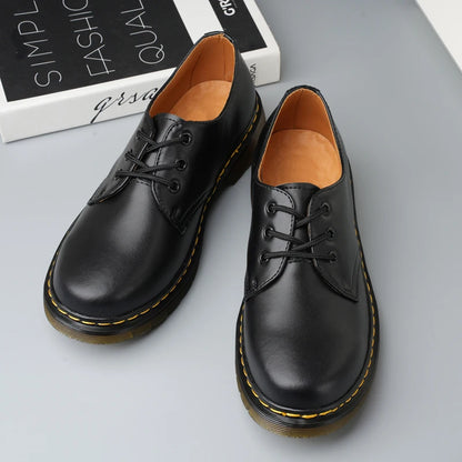 Men's Genuine Leather Oxford Boots