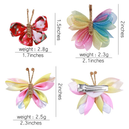 2pcs Butterfly Hair Clip