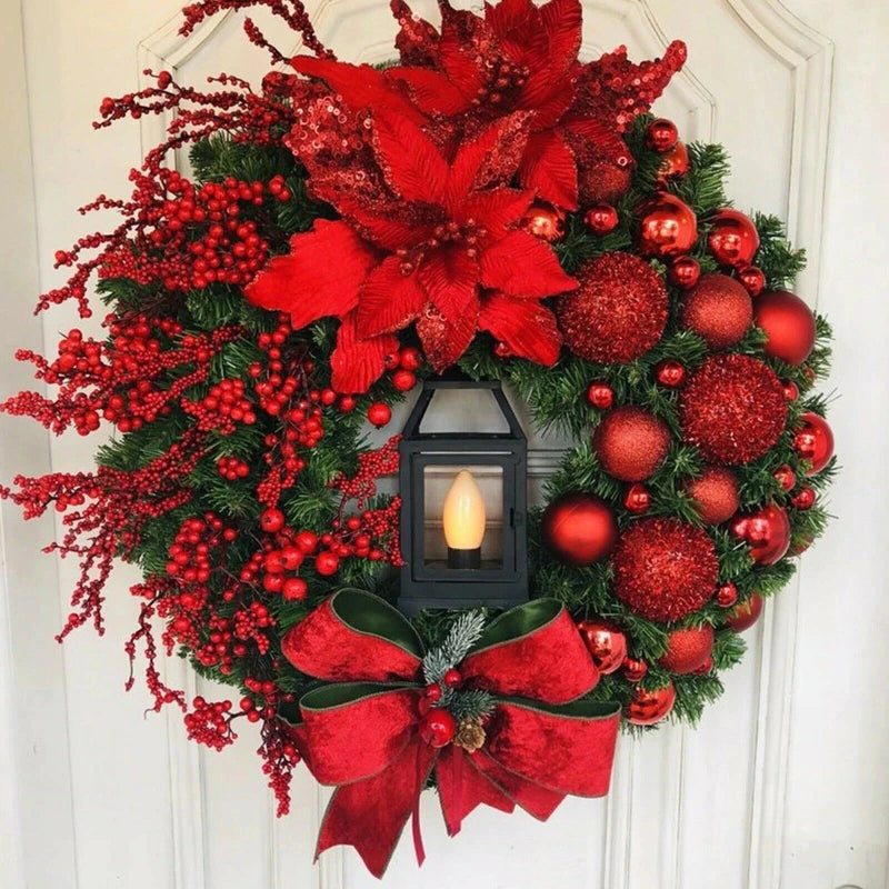 outdoor wreath
