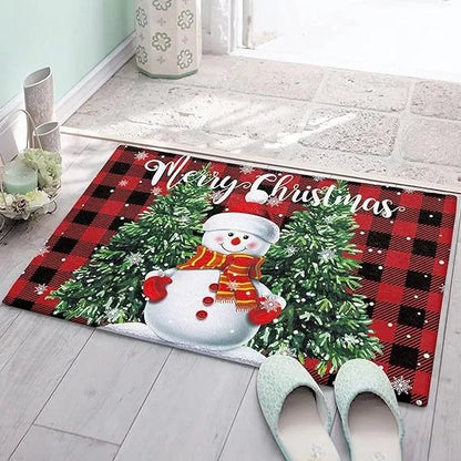 christmas door mat
