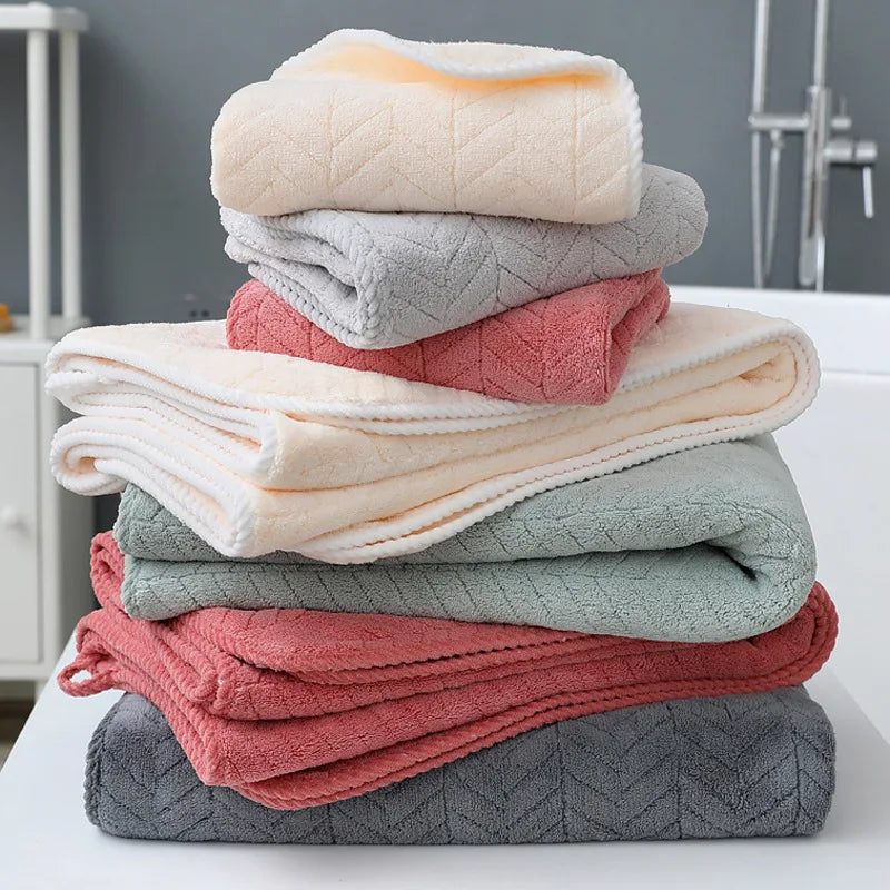 Serviette de bain pour bébé en microfibre absorbante
