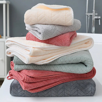 Serviette de bain pour bébé en microfibre absorbante