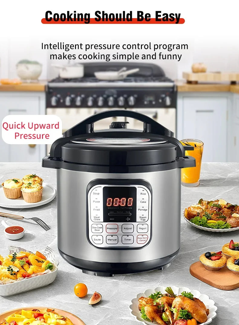 5L Multifunction Electric Pressure Cooker