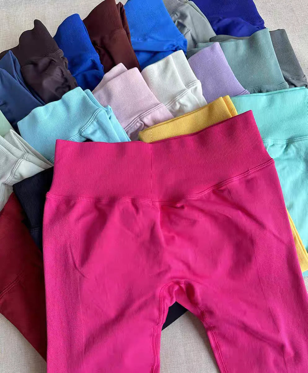 Women's Nude Hip Line High Waisted Fitness Yoga Pants