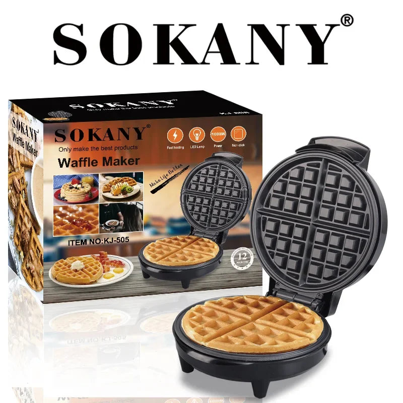 Non-Stick Temperature Control Belgian Waffle Maker