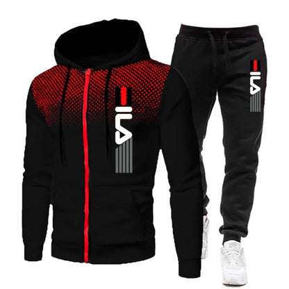 Herren-Hoodie-Sweatshirt, Fitness-Frühlings-Trainingsanzug