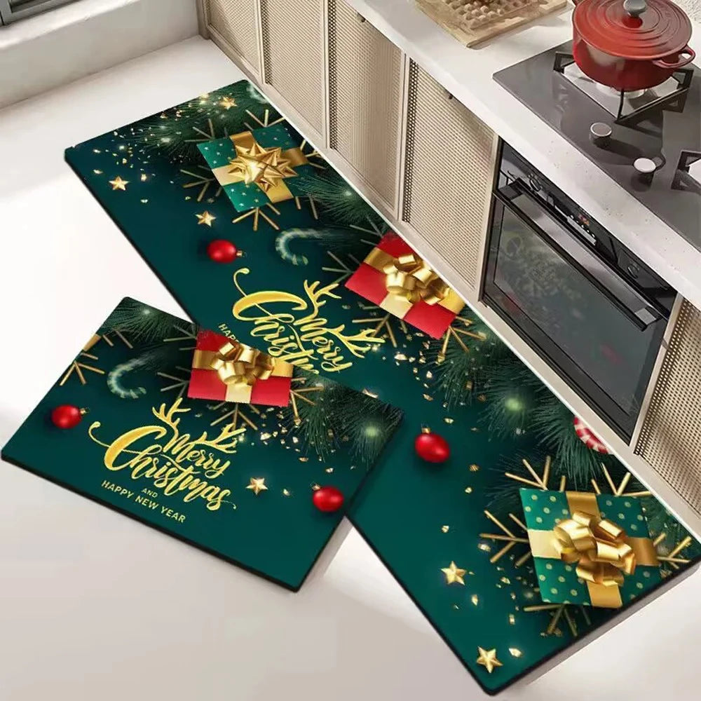 Christmas Kitchen Floor Mat Doormat