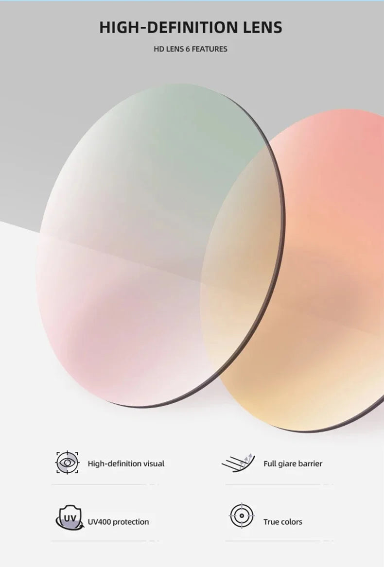 Lunettes de soleil rétro dégradées aux rayons UV