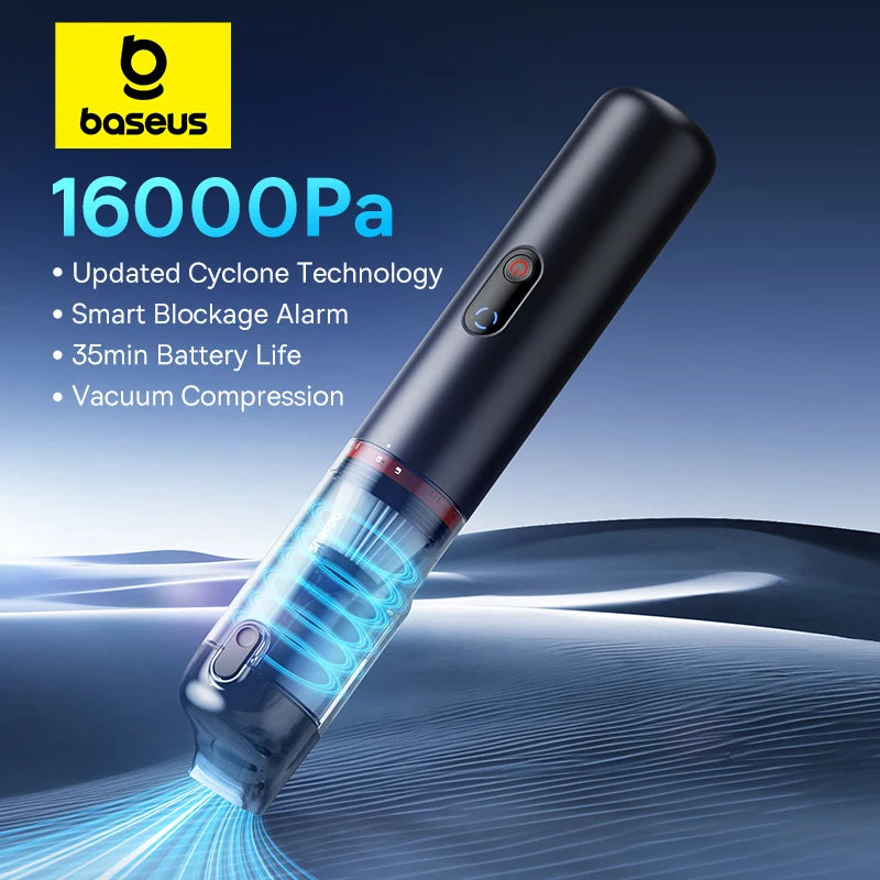 16000Pa Wireless Car Vacuum Cleaner