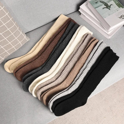 Women's Cashmere Over-Knee High Socks