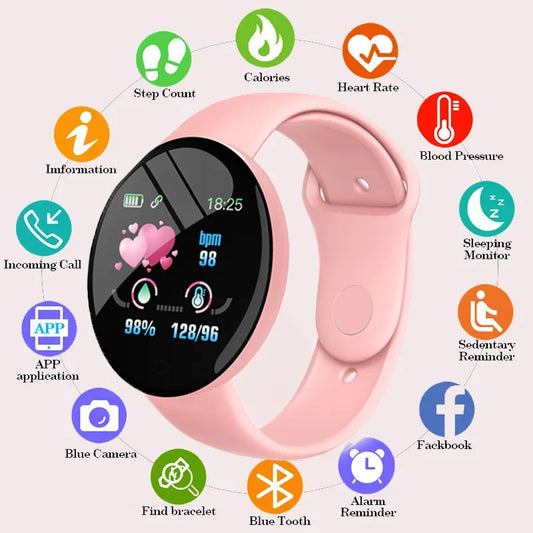 Unisex D18Pro Bluetooth Fitness Armband Smart Watch