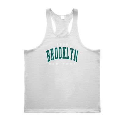Men's Sleeveless Y-Back Stringer Tank Tops