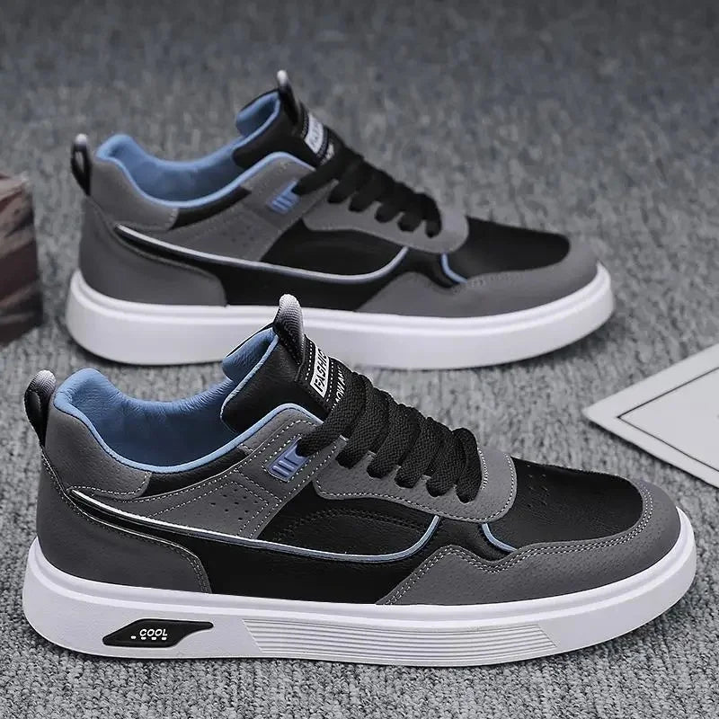 Baskets décontractées à lacets et plateforme