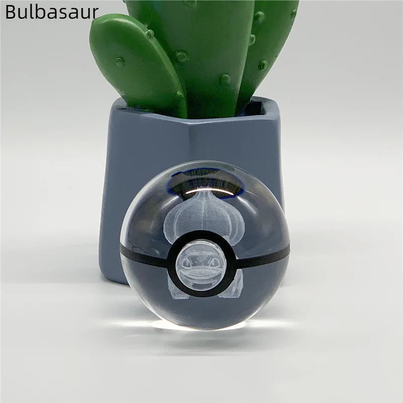 3D Pokemon Kristallkugel Nachtlicht 