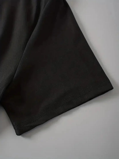 T-shirt décontracté à motif floral pour femmes 