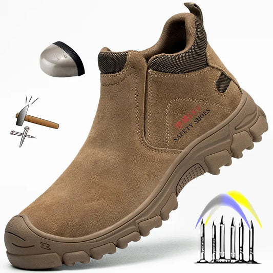 Comfortable Work Shoes - Puncture-Proof Boots