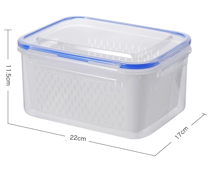 Drain Basket Refrigerator Storage Box