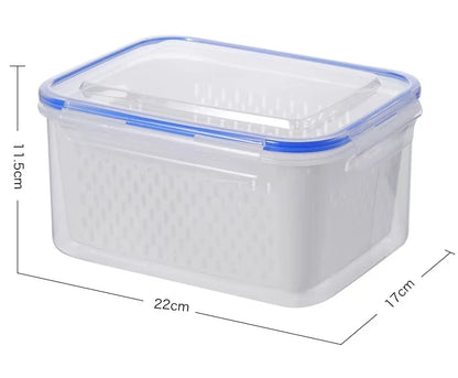 Drain Basket Refrigerator Storage Box