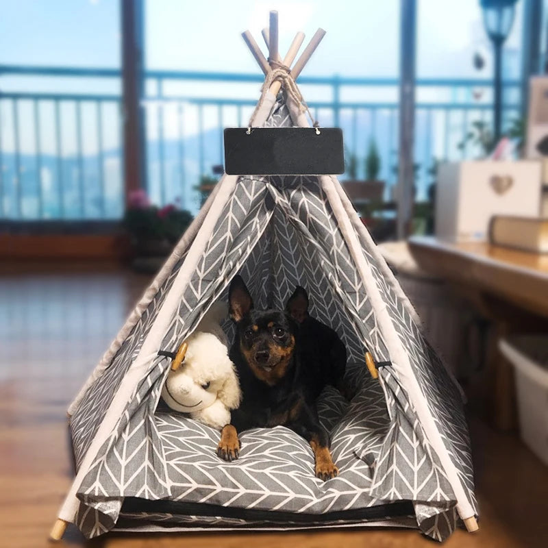 teepee cat bed