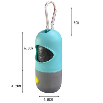 Portable LED Dog Waste Bag Dispenser