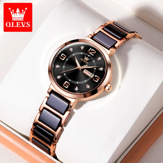 Women's Waterproof Reloj Para Mujer Wristwatch