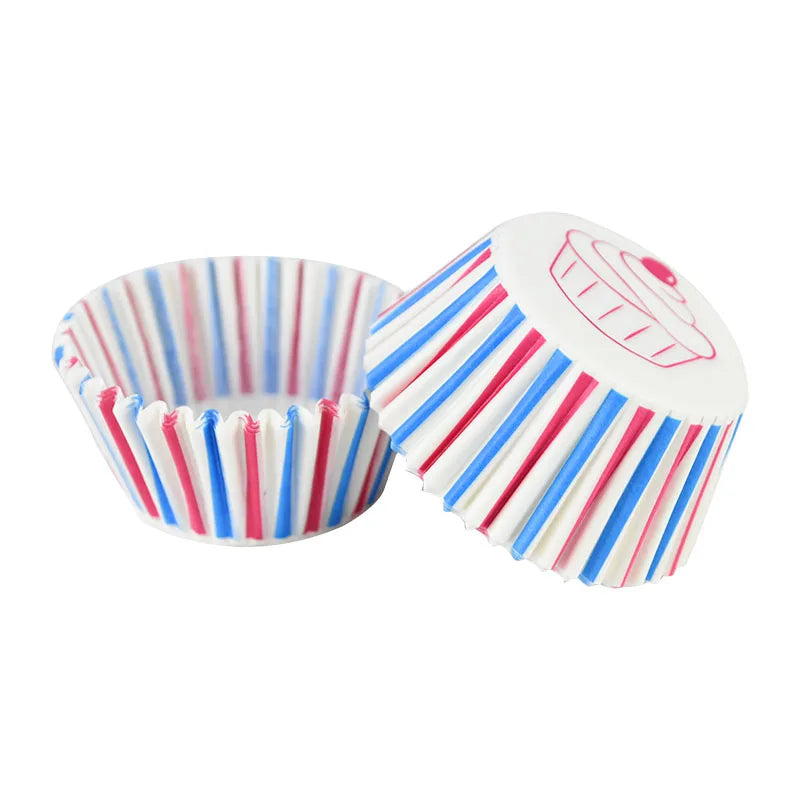 100Pcs Muffin Cupcake Paper Cups