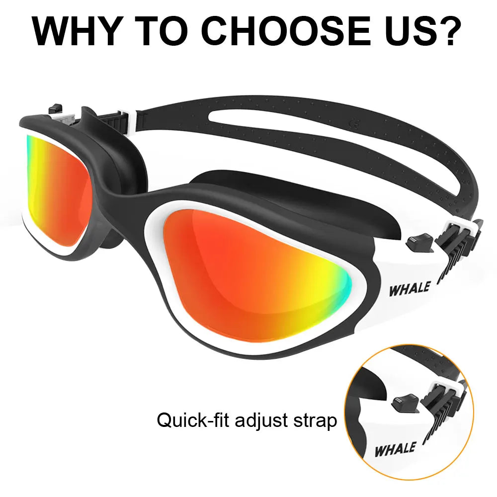 Polarized Anti-Fog UV Swim Goggles