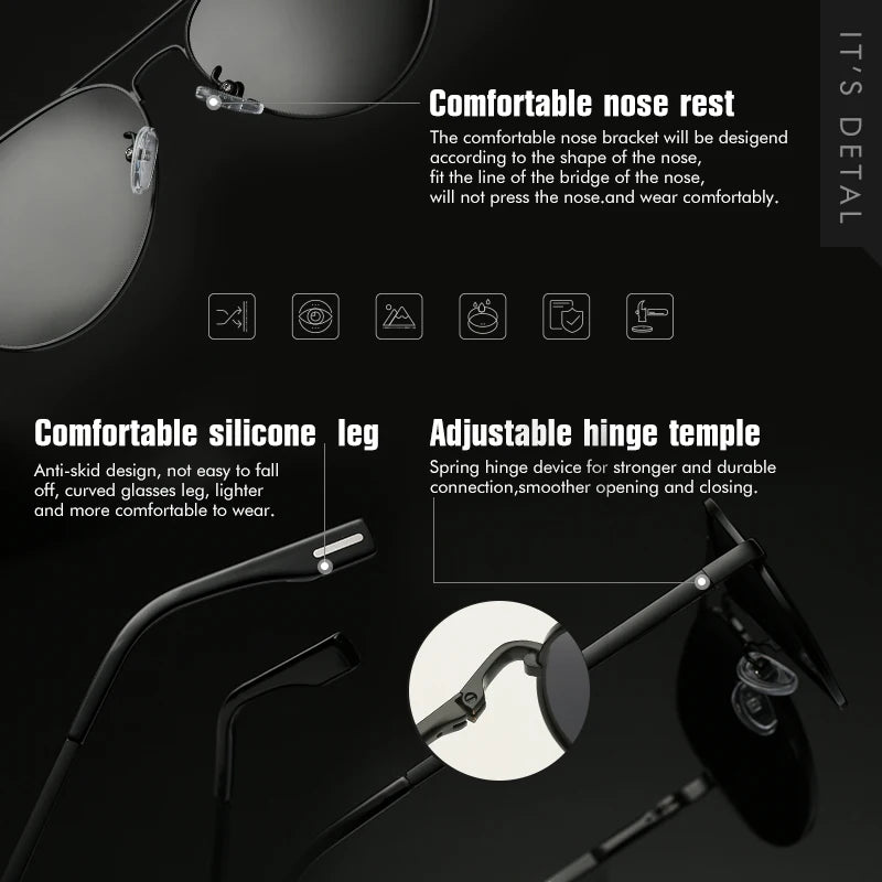 Unisex Polarized UV400 Sunglasses