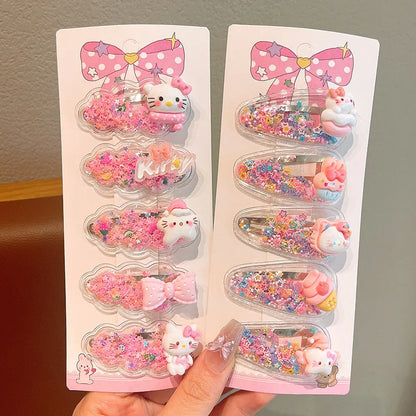 Cute Princess Hairpin Set for Girls