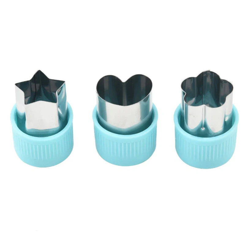 Portable Stainless Steel Vegetable Cutter Set