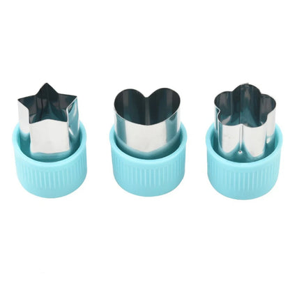 Portable Stainless Steel Vegetable Cutter Set