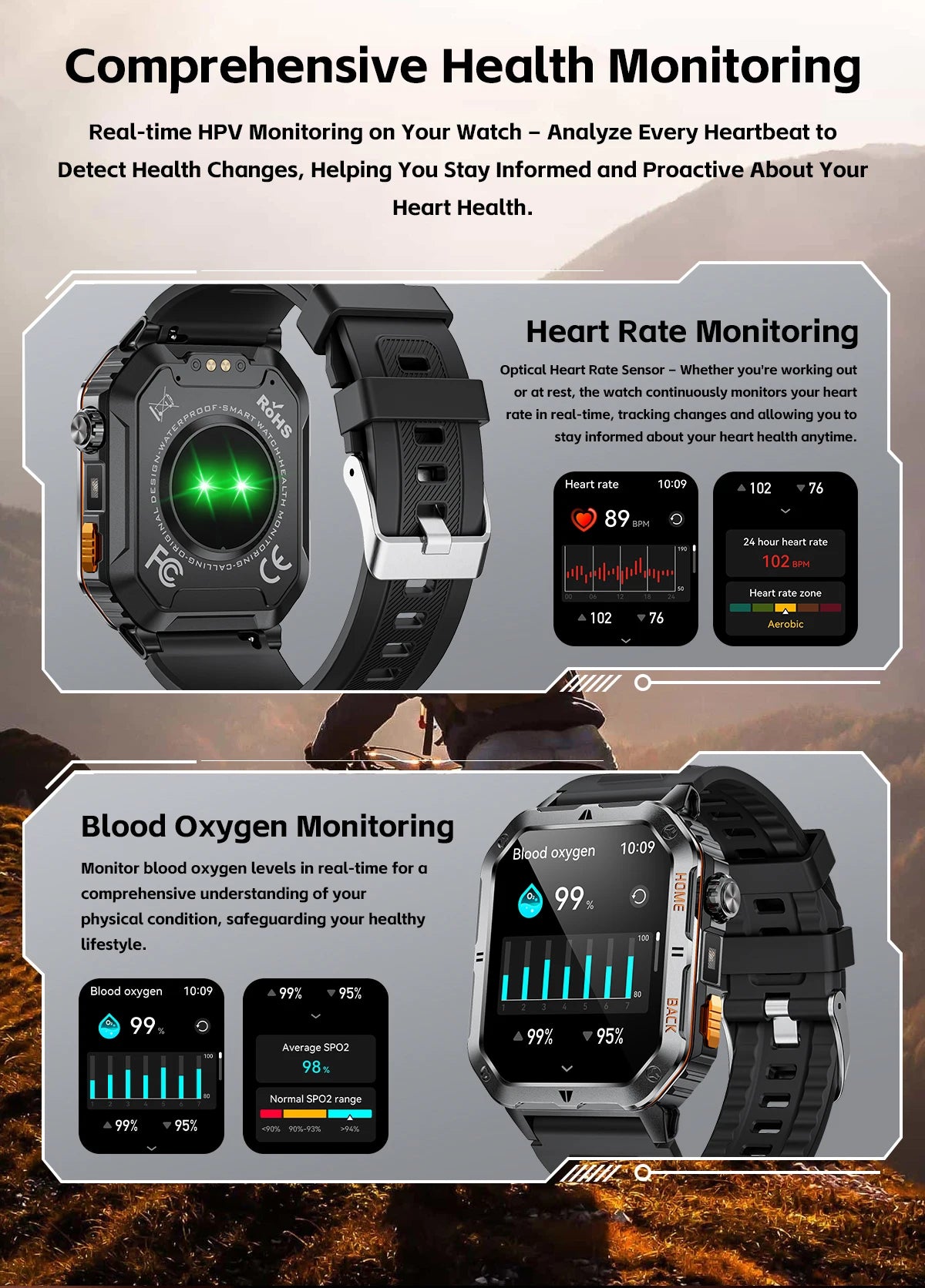 Nouvelle montre intelligente Bluetooth HD pour hommes