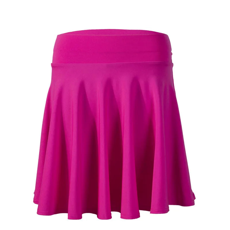 Women's Black Pleated Mini Skirt