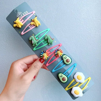 Adorable Bow Hair Clips for Girls