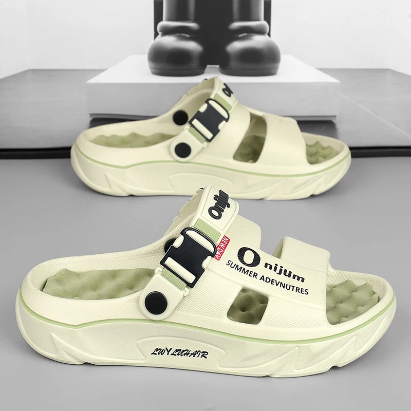 Outdoor Men's Platform Sandals/Slippers