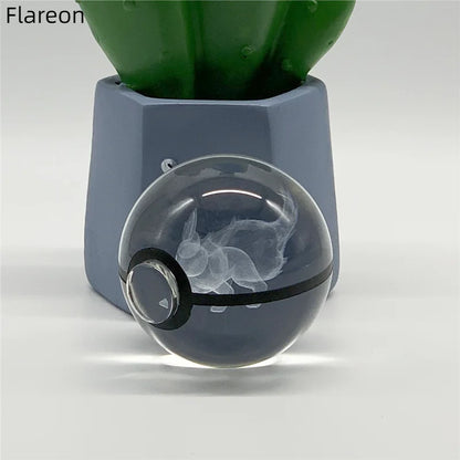 3D Pokemon Kristallkugel Nachtlicht 