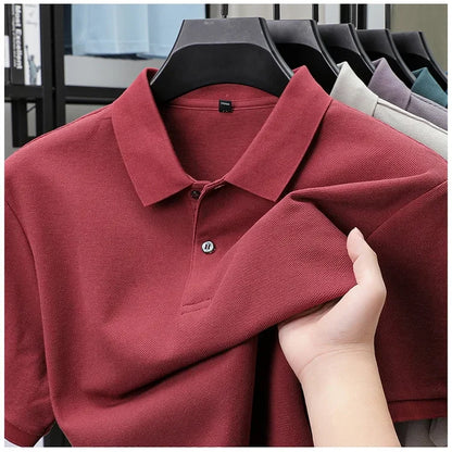 Men High Street Ventilate Pullovers Polo Shirt