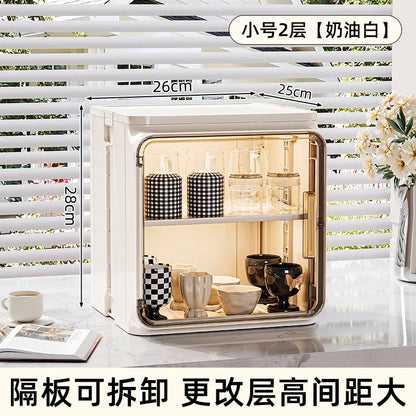 Dust-Proof Desktop Cup Holder & Rack