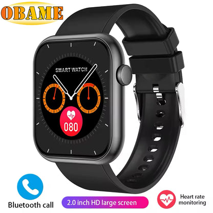 Men's Waterproof Touch Screen Bluetooth call Heart Watches