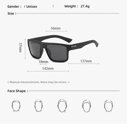 Lunettes de soleil polarisées unisexes