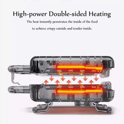 3 in 1 Electric Panini Press Waffle Toasters