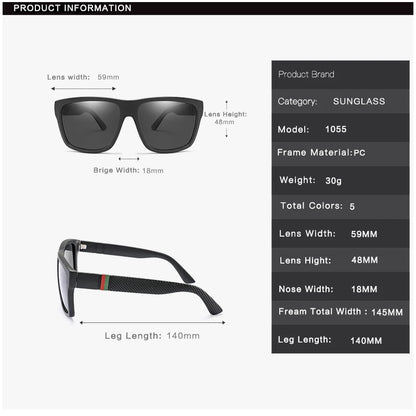 Unisex Style Polaroid Sunglasses for Men & Women