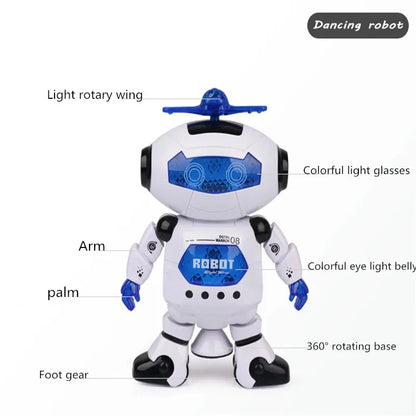 Jouet de danse robot pour enfants avec musique