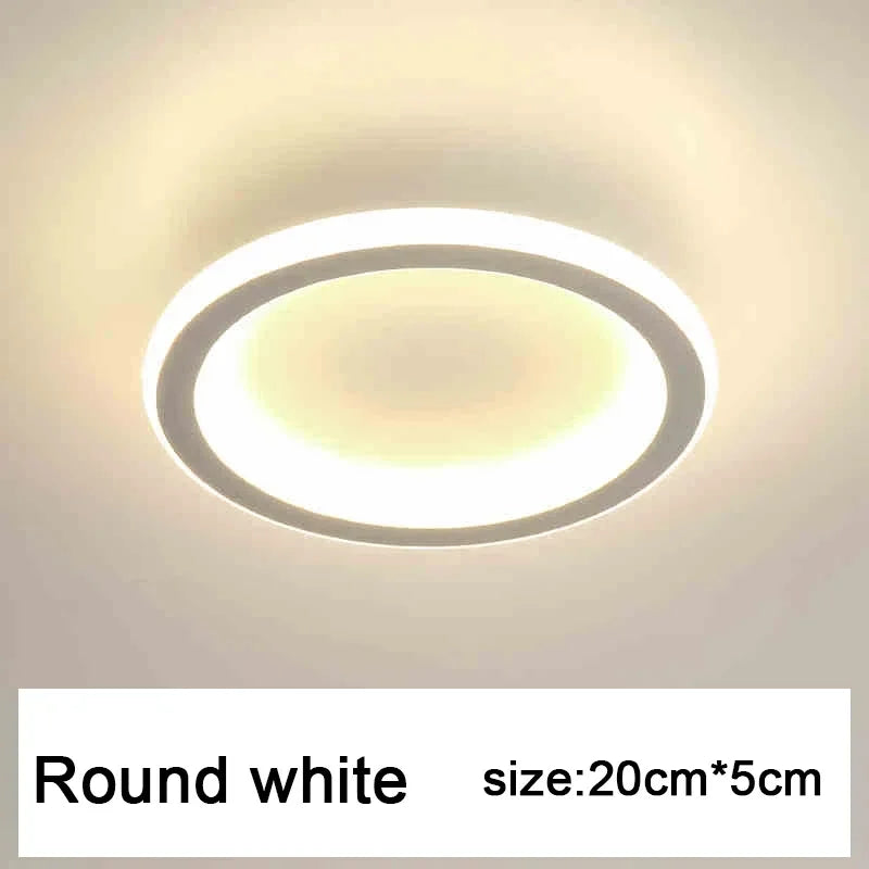 Bande lumineuse LED minimaliste moderne pour salon 