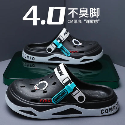 Men's Beach Wear Korean Style Plus Size Slippers