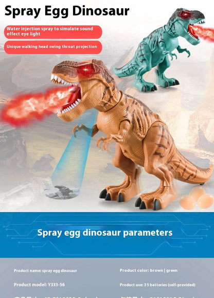 Grand dinosaure robotisé électrique qui marche