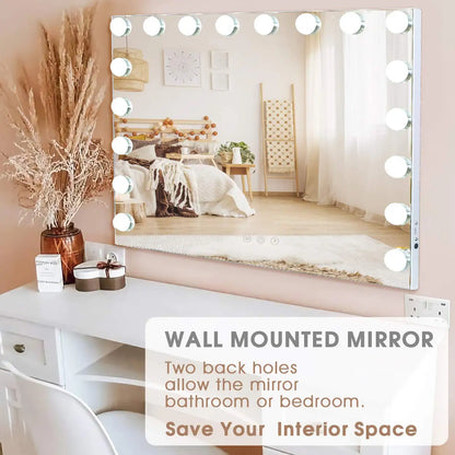 make up vanity with mirror