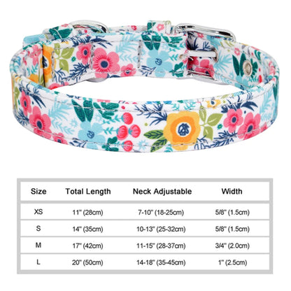 printed dog collar